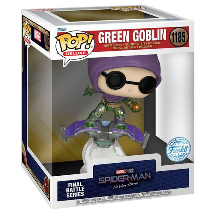 Funko POP! Deluxe Marvel Spider-Man: No Way Home - Green Goblin (Final Battle Series) #1185