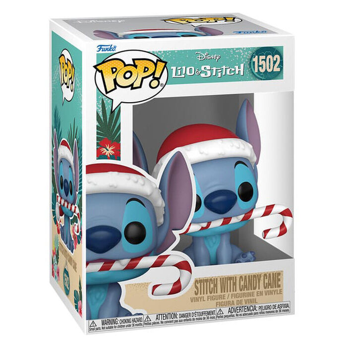 Funko POP! Disney Lilo & Stitch - Holiday Stitch w/ Candy Cane #1502