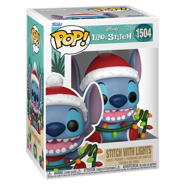 Funko POP! Disney Lilo & Stitch - Holiday Stitch w/ Lights #1504