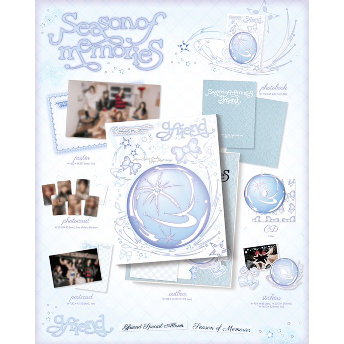 GFRIEND SEASON OF MEMORIES (SPECIAL ALBUM) + WEVERSE GIFT