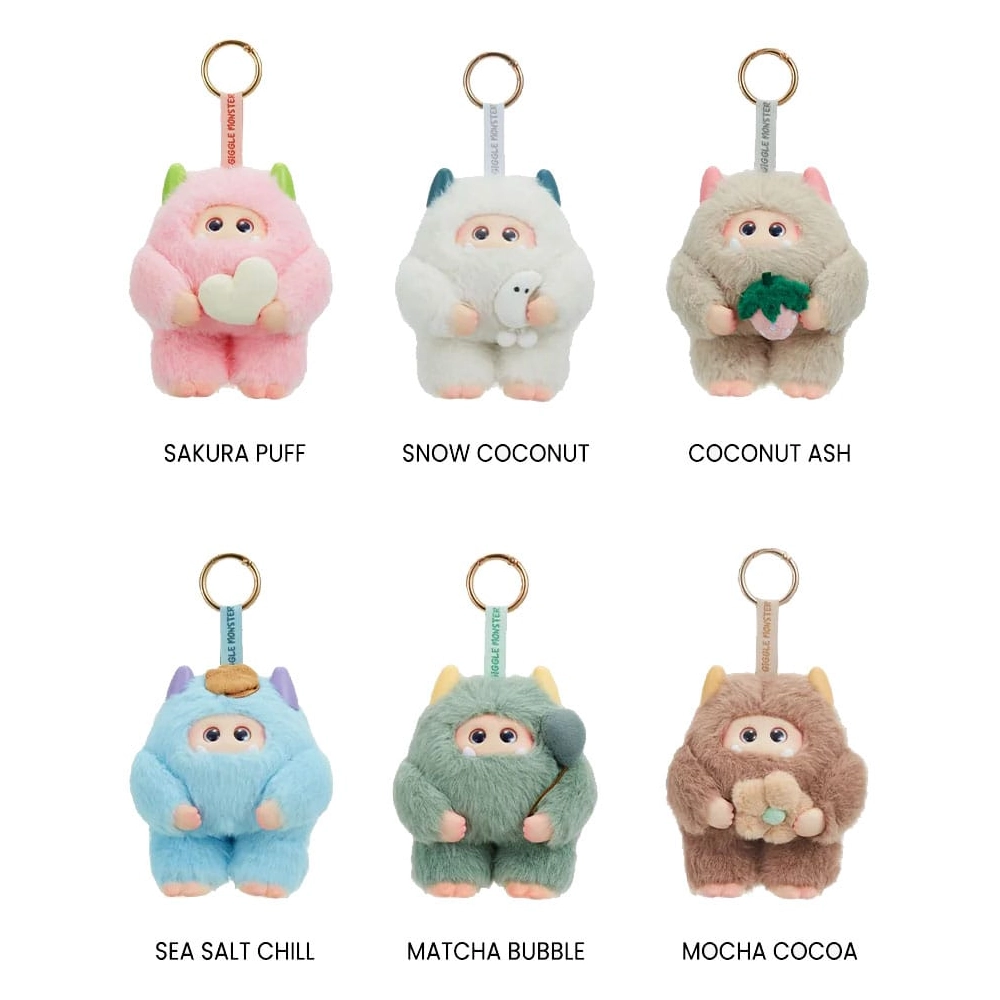 Giggle Monster Plush Keychain Marshmallow Dreams (Blind Box)