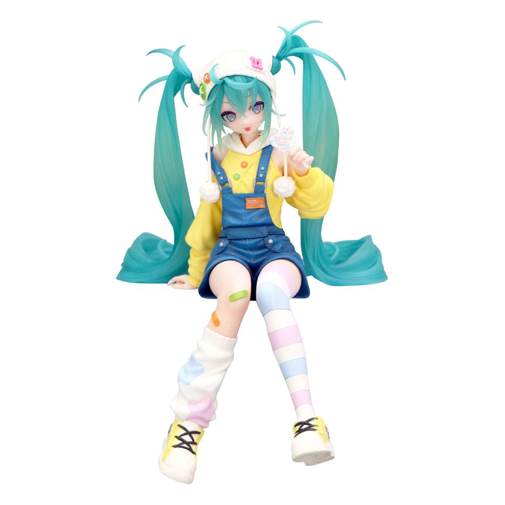Hatsune Miku Noodle Stopper PVC Statue Hatsune Miku Lollipop 15 cm 0