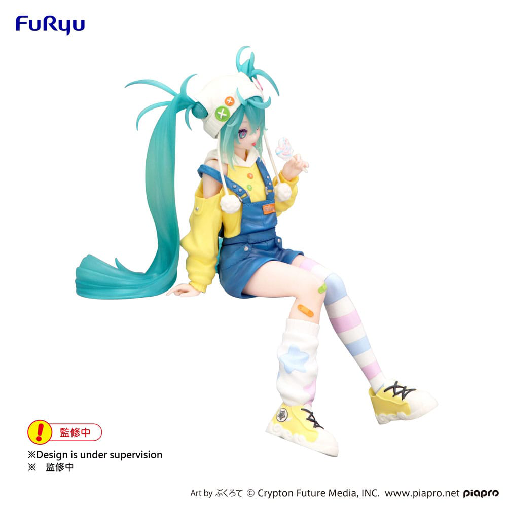 Hatsune Miku Noodle Stopper PVC Statue Hatsune Miku Lollipop 15 cm 2