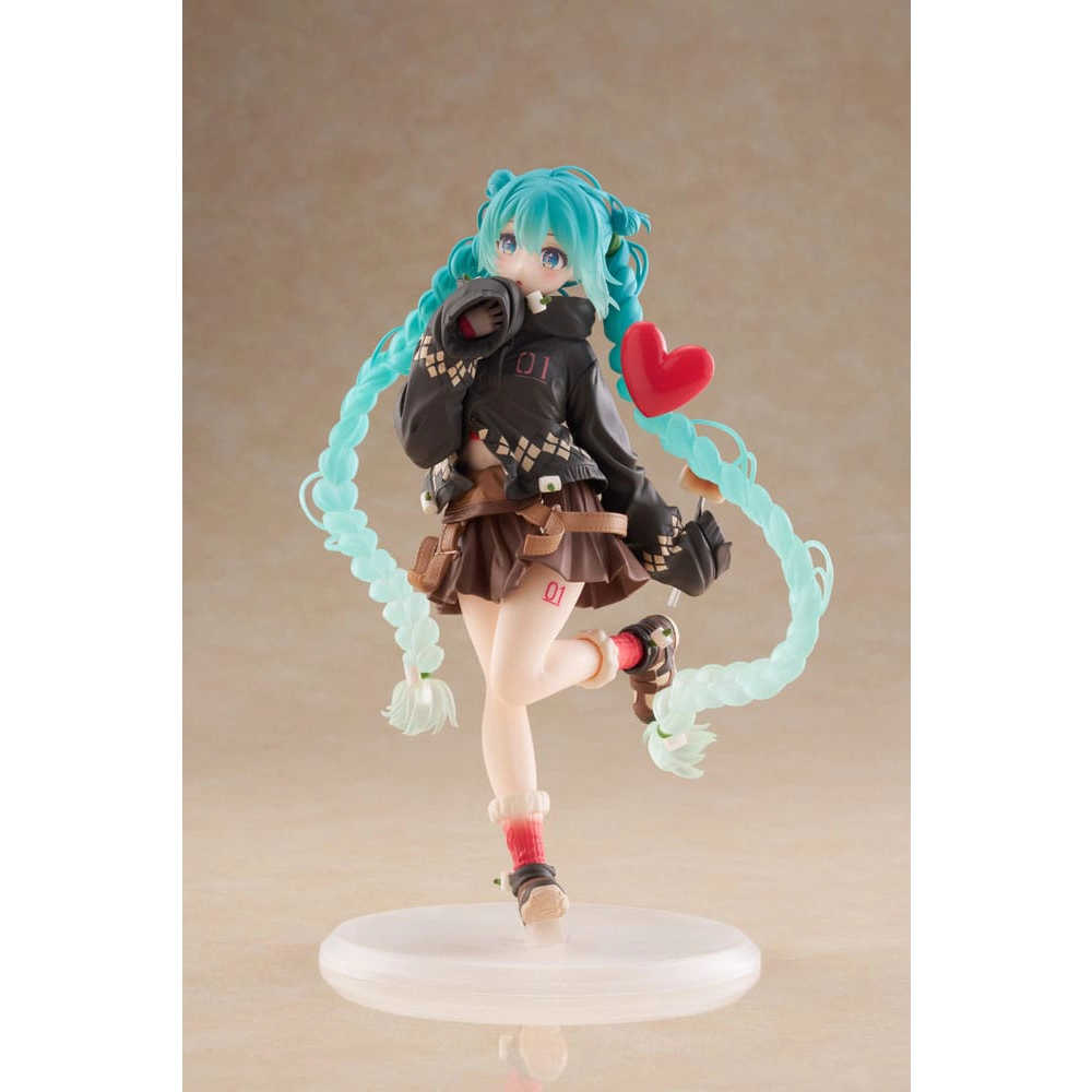 Hatsune Miku PVC Statue Hatsune Fashion Outdoor Spring Ver 18 cm
