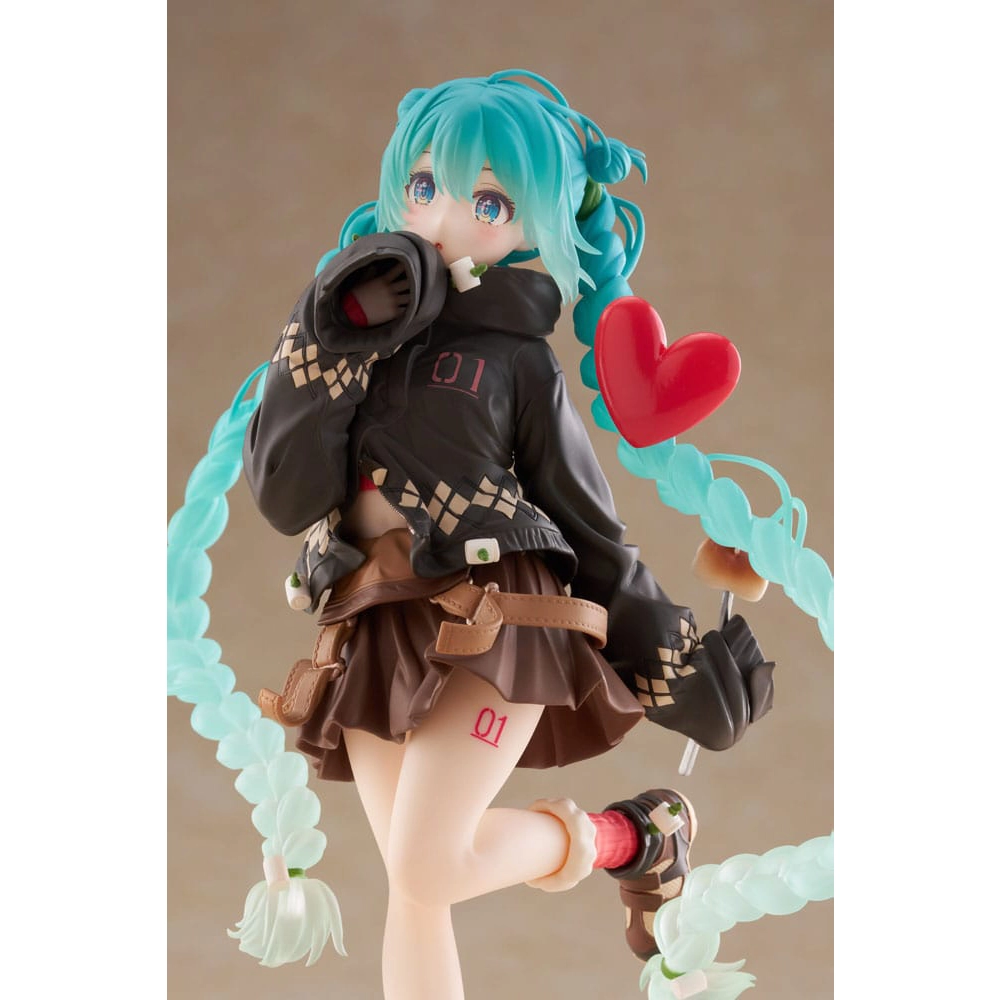 Hatsune Miku PVC Statue Hatsune Fashion Outdoor Spring Ver 18 cm 2