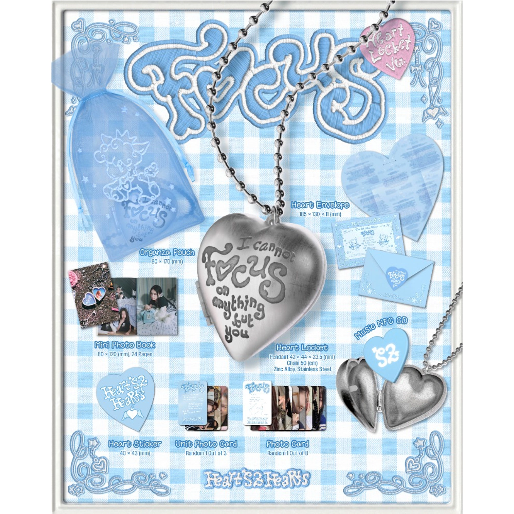 HEARTS2HEARTS - FOCUS (HEART LOCKET VER)