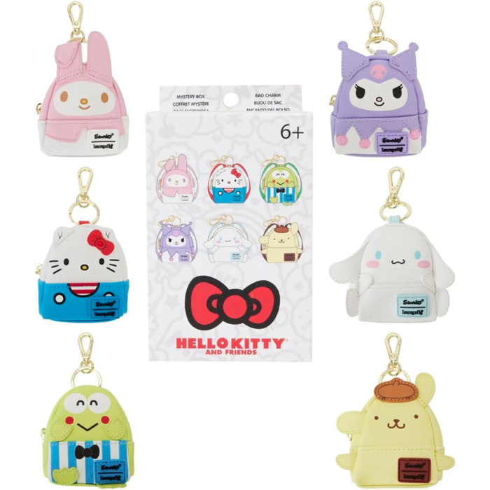 Hello Kitty 50th Anniversary Mystery Box (Backpack Keychains)