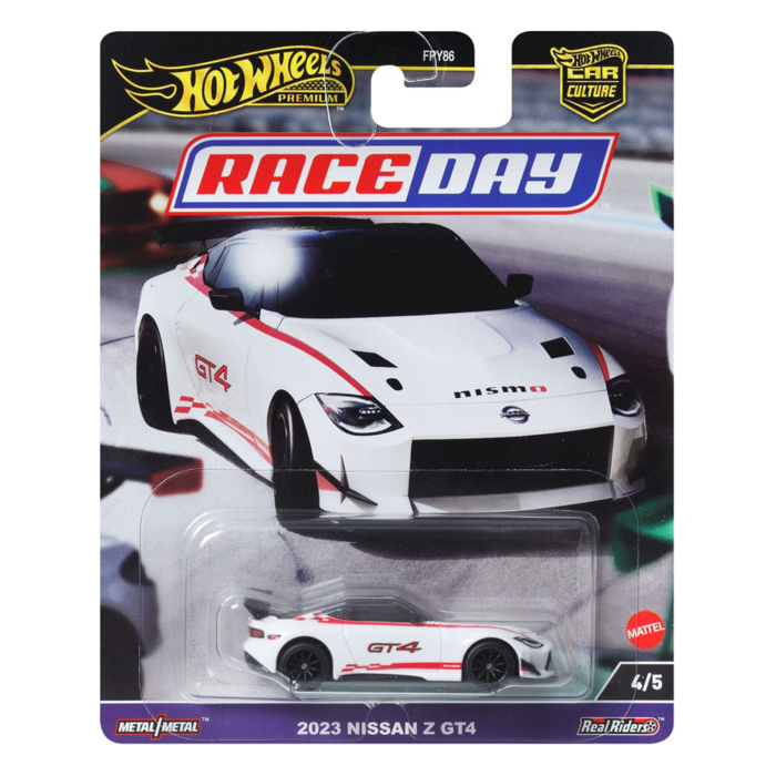 Hot Wheels Premium Diecast Vehicles 1/64 Race Day 976D