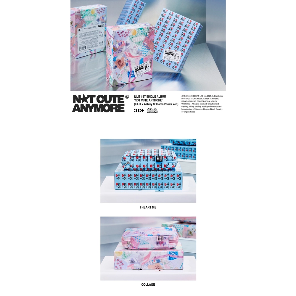 ILLIT - NOT CUTE ANYMORE (ILLIT X ASHLEY WILLIAMS POUCH VER)
