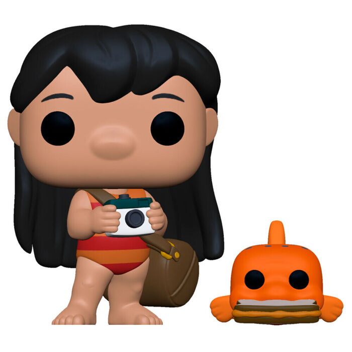Funko POP! Disney Lilo & Stitch Lilo with Pudge #1047
