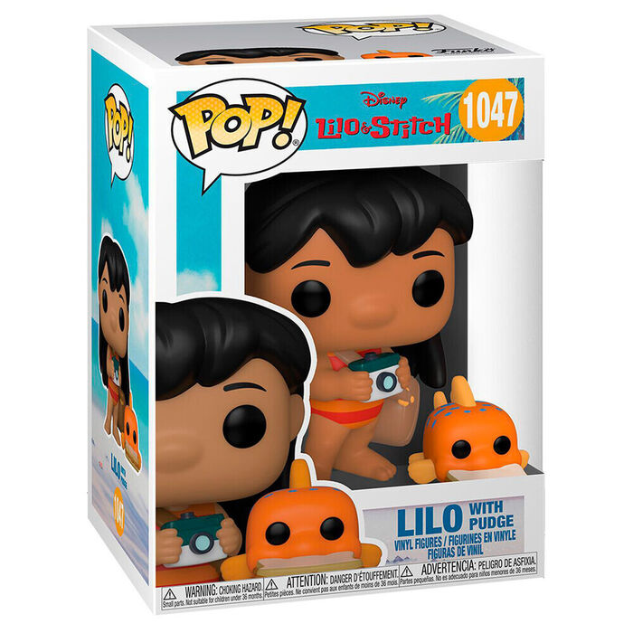 Funko POP! Disney Lilo & Stitch Lilo with Pudge #1047
