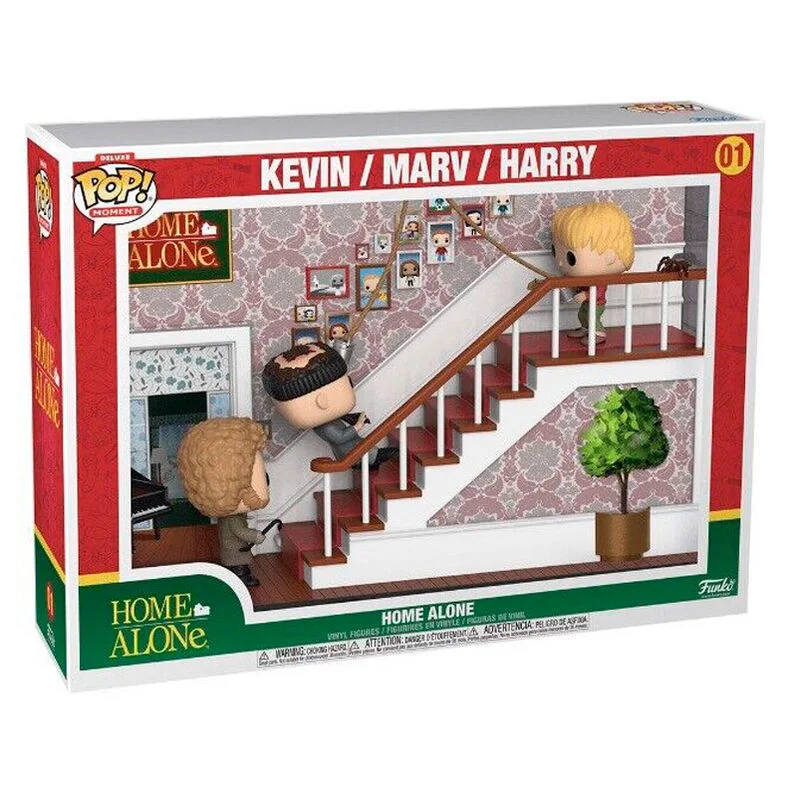 Funko POP! Moments Deluxe Movies Home Alone Staircase Special Edition #01