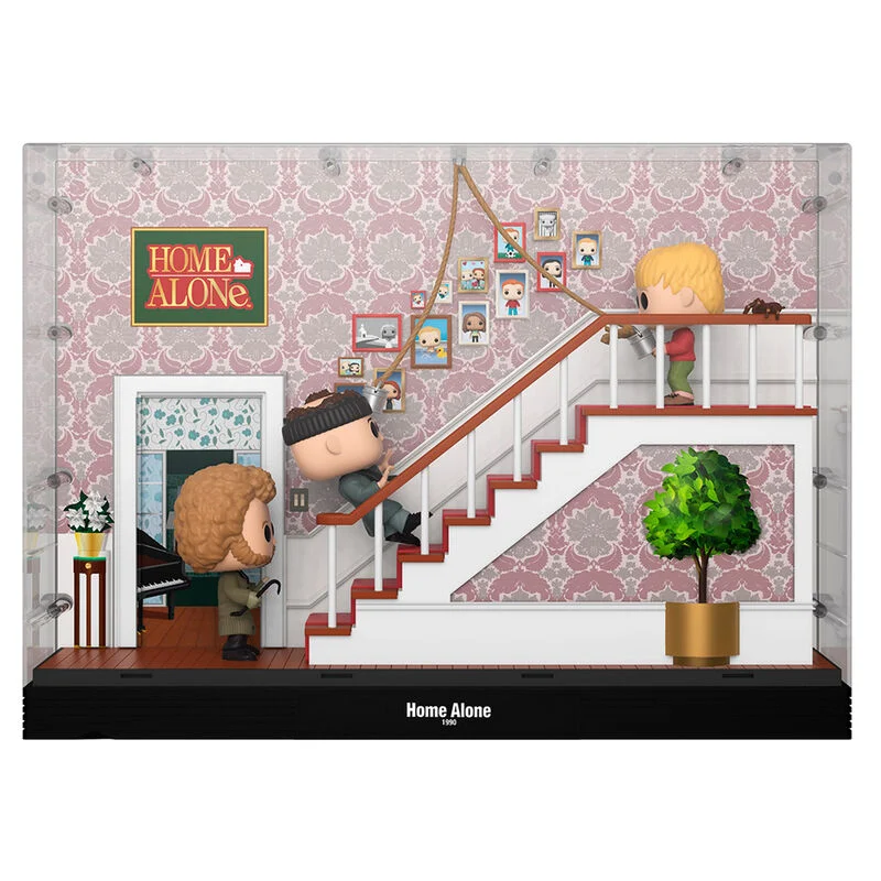 Funko POP! Moments Deluxe Movies Home Alone Staircase Special Edition #01