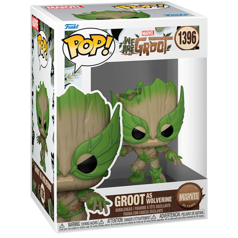 Funko POP! Marvel 85th Anniversary We Are Groot - Groot As Wolverine #1396