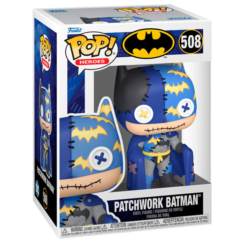 Funko POP! Heroes: DC Comics Batman Patchwork Batman #508
