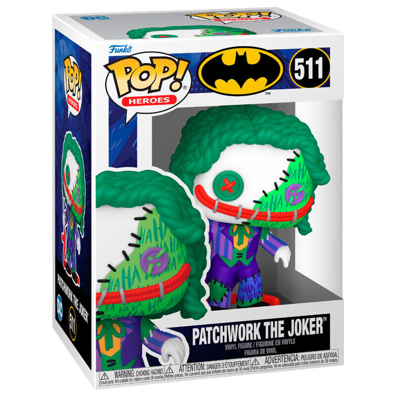 Funko POP! Heroes: DC Comics Batman Patchwork The Joker #511