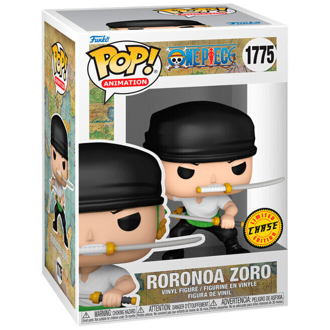 Funko POP! Animation One Piece Roronoa Zoro (Refresh) Chase & Limited Edition #1775