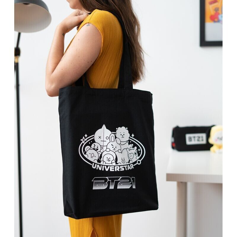 BT21 FABRIC BAG - FABRIC TOTE BAG W/ COMFORTABLE HANDLES (ALL CHARACTERS)