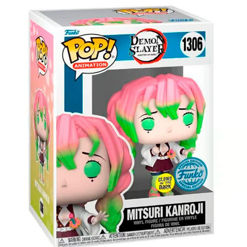 Funko POP! Animation Demon Slayer Mitsuri Kanroji (Glow in the Dark) Special Edition #1306