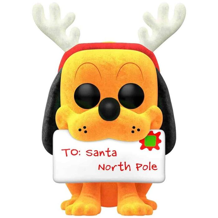 Funko POP! Disney Holiday Pluto (Flocked) Exclusive #1227