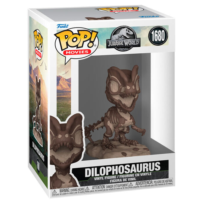 Funko POP! Movies Jurassic Park Fossil Dilophosaurus #1680