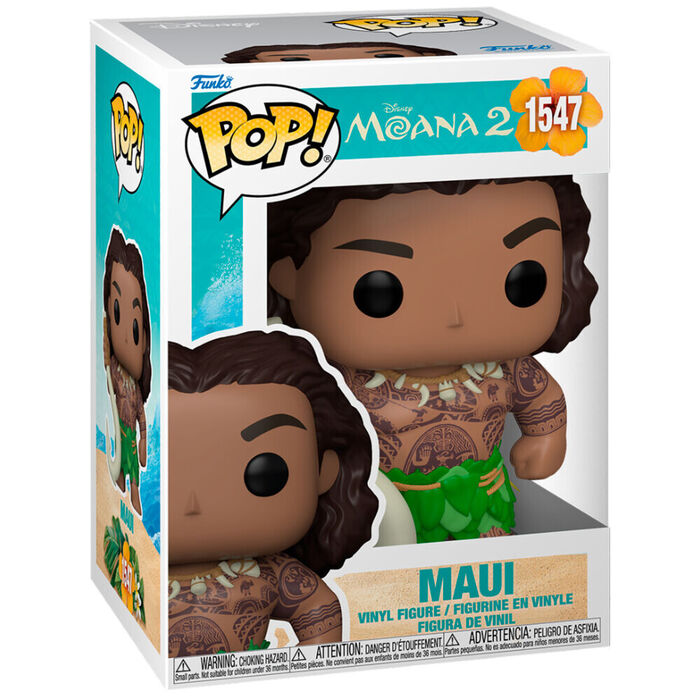 Funko POP! Disney Moana 2: Maui with Fish Hook #1547