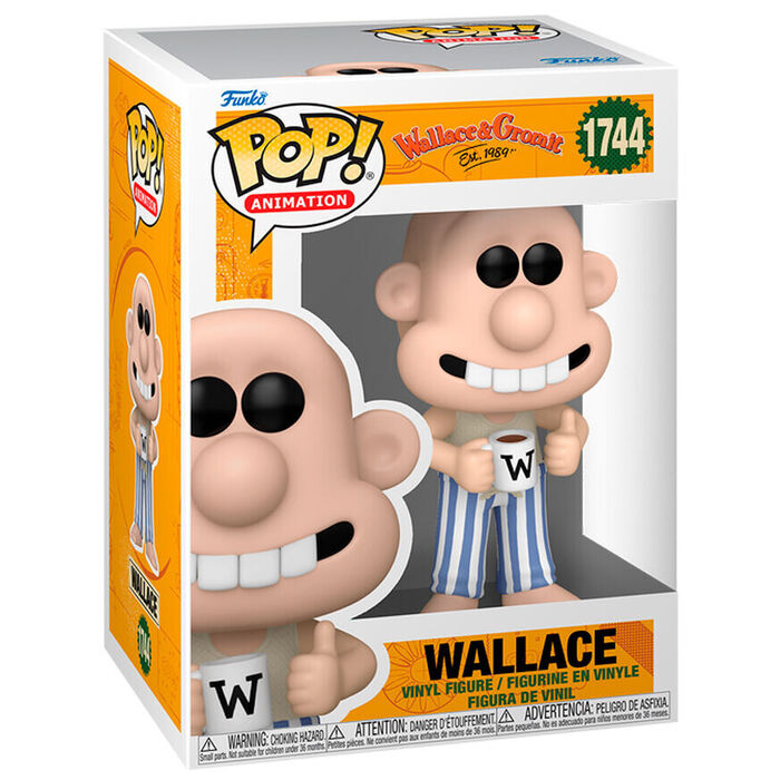 Funko POP! Animation Wallace & Gromit - Wallace In Pajamas #1744