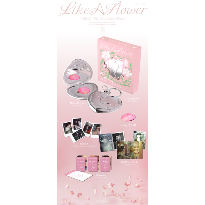 IRENE 1ST MINI ALBUM LIKE A FLOWER (MIRROR VER)