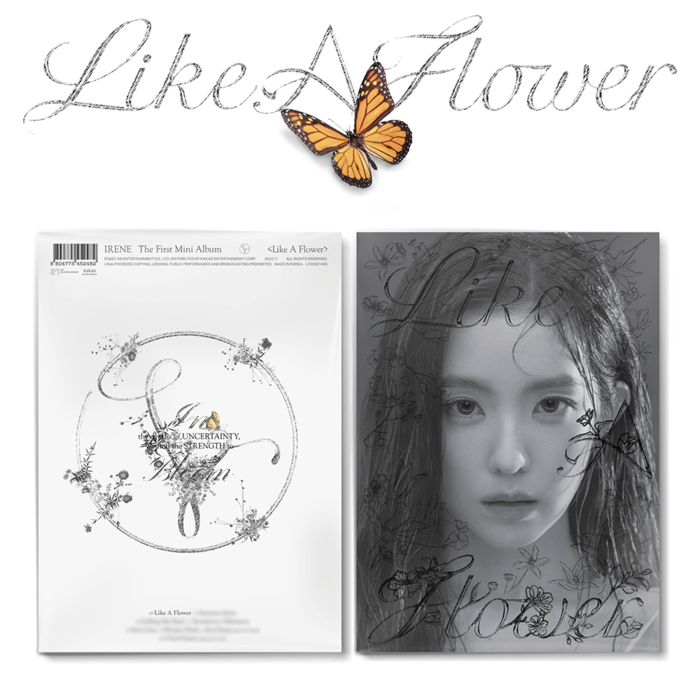 IRENE 1ST MINI ALBUM LIKE A FLOWER (PHOTOBOOK VER)