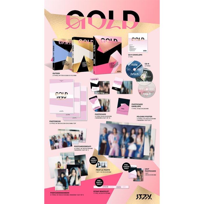 ITZY - 9th MINI ALBUM GOLD