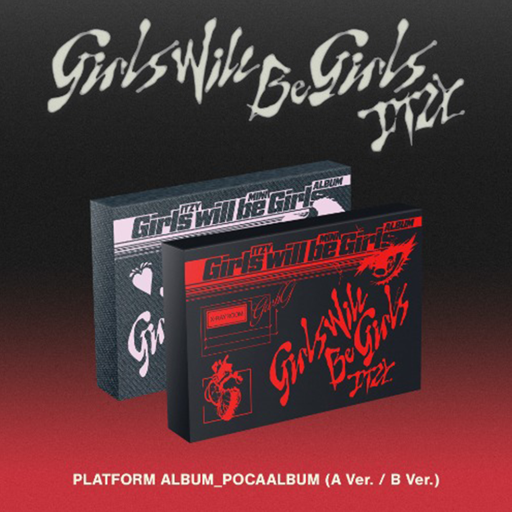 ITZY - GIRLS WILL BE GIRLS (PLATFORM ALBUM - POCA ALBUM) 0