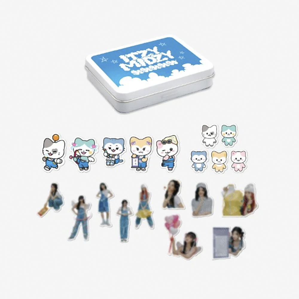 ITZY - ITZY X TWINZY OFFICIAL TINCASE & STICKER SET 0