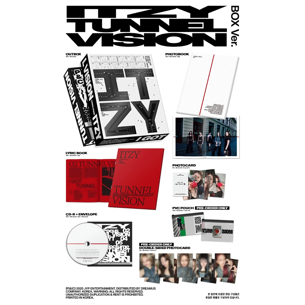 ITZY - TUNNEL VISION (BOX VER)