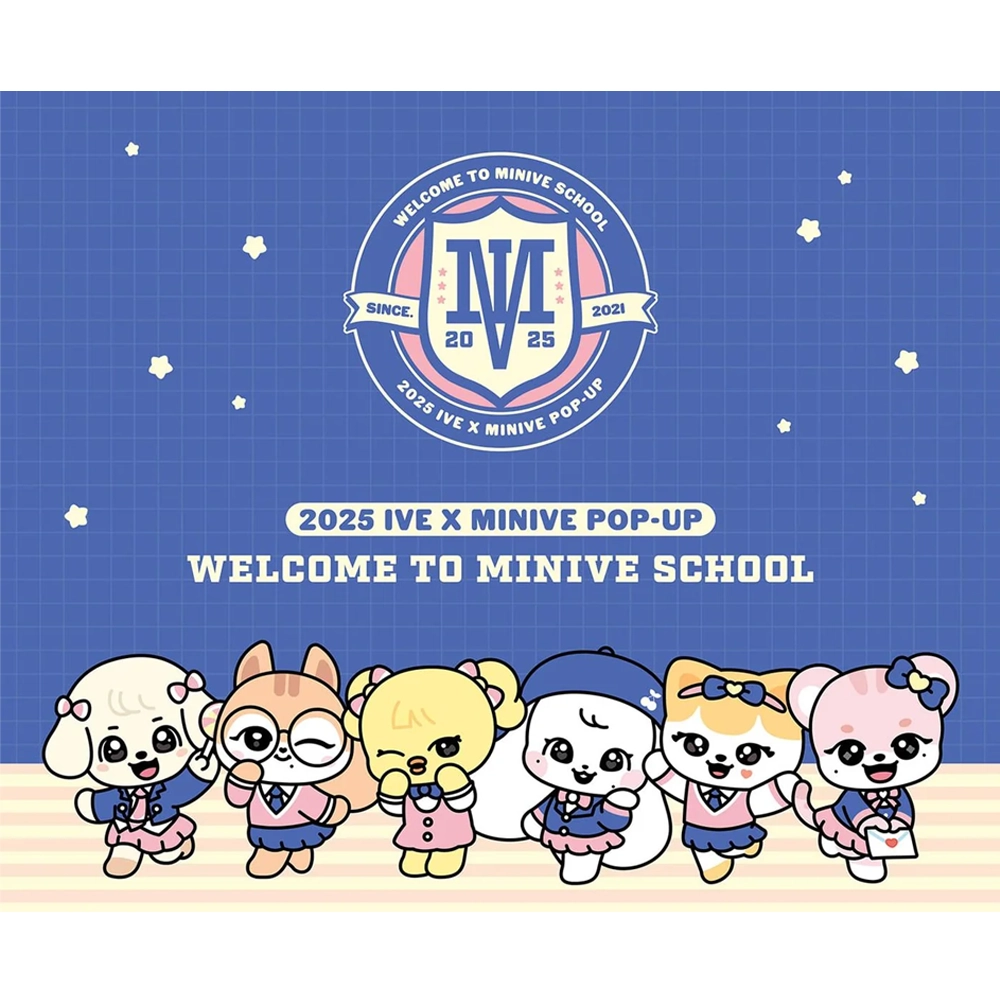 IVE - STICKY NOTE PAD SET (WELCOME TO MINIVE SCHOOL OFFICIAL MD) 1