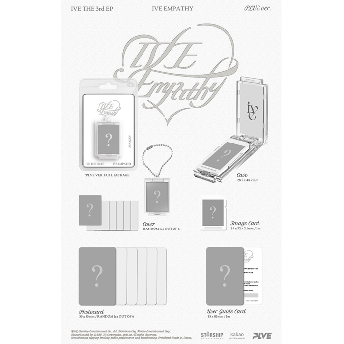 IVE 3RD EP ALBUM IVE EMPATHY (PLVE VER.)