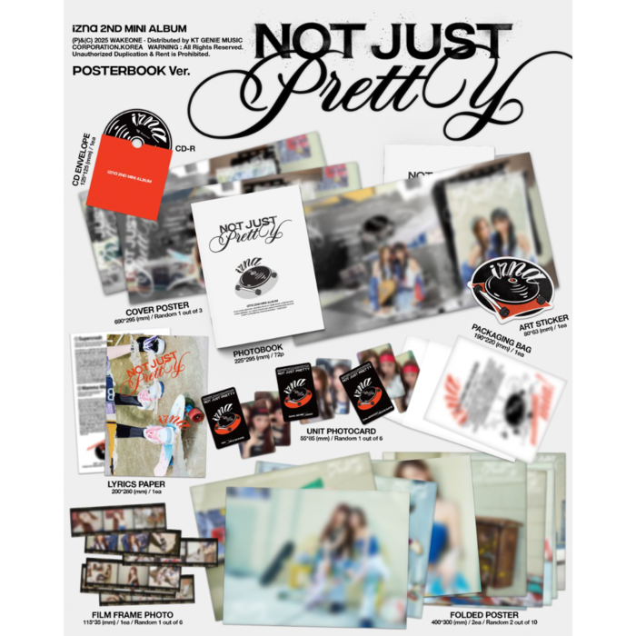 IZNA - NOT JUST PRETTY (POSTERBOOK VER)
