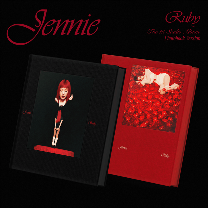 JENNIE (BLACKPINK) - 1ST STUDIO ALBUM RUBY PHOTOBOOK VER