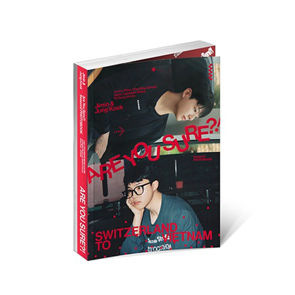 JIMIN X JUNG KOOK (BTS) - ARE YOU SURE?! SEASON 2 (PHOTOBOOK)