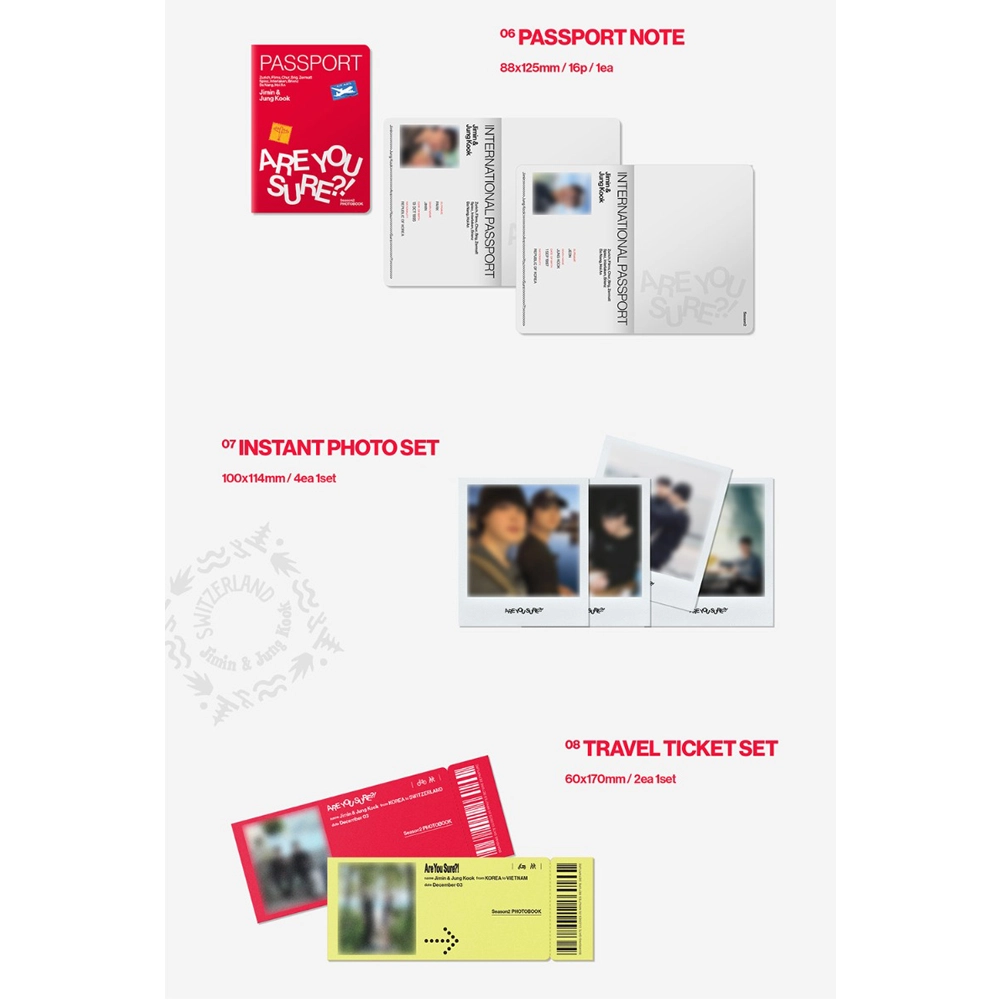 JIMIN X JUNG KOOK (BTS) - ARE YOU SURE?! SEASON 2 (PHOTOBOOK) 5
