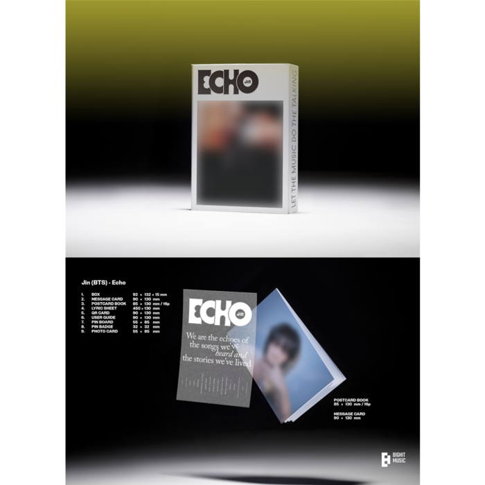 JIN (BTS) - ECHO (WEVERSE ALBUMS VER)