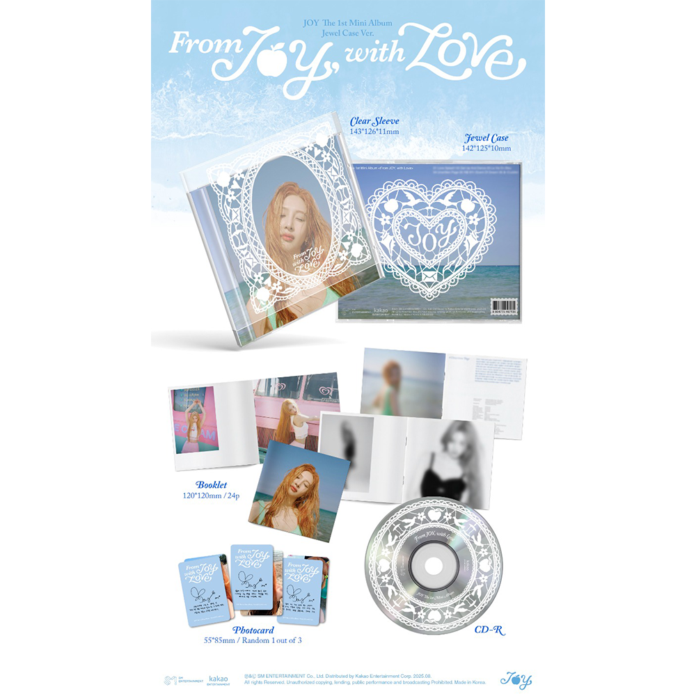 JOY (RED VELVET) - FROM JOY, WITH LOVE (JEWEL CASE VER) 1