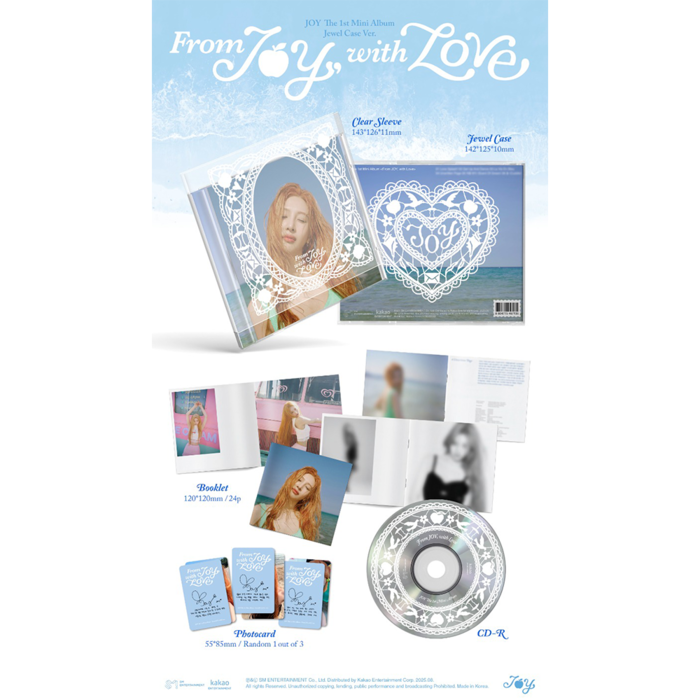 JOY (RED VELVET) - FROM JOY, WITH LOVE (JEWEL CASE VER)