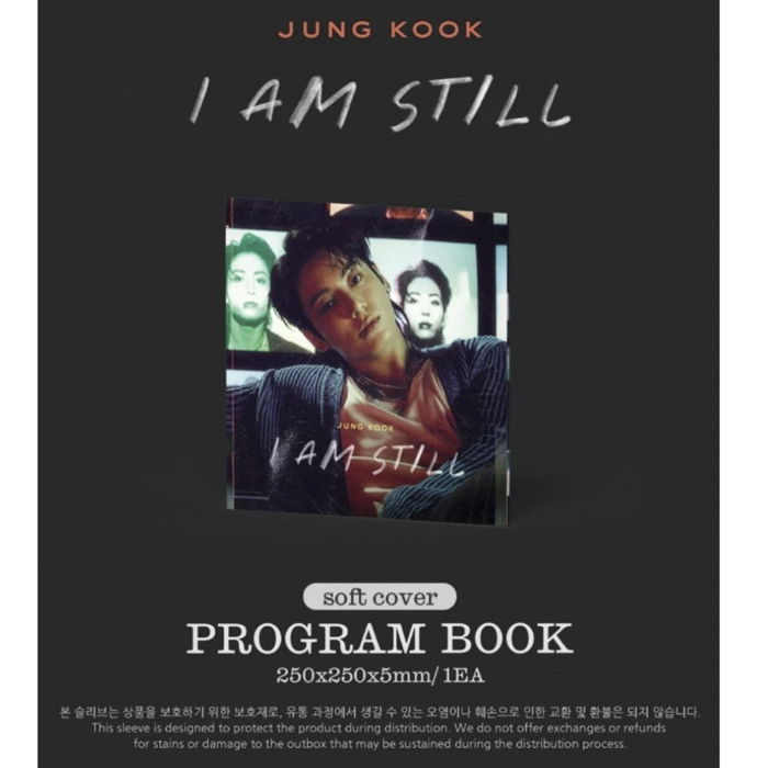 JUNG KOOK (BTS) - I AM STILL PROGRAM BOOK