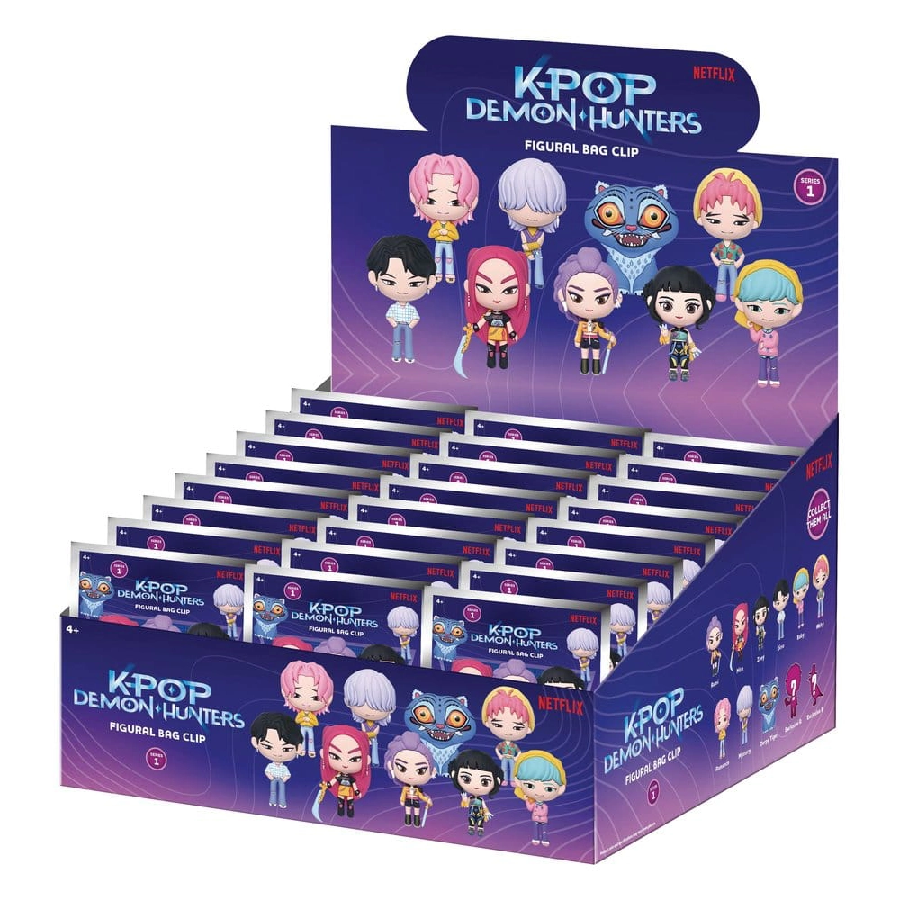 K-Pop Demon Hunters 3D Foam Bag Clips Series 1 (Mystery Box) 2