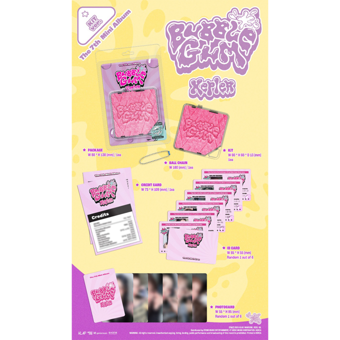 KEP1ER - BUBBLE GUM (KIT VER)