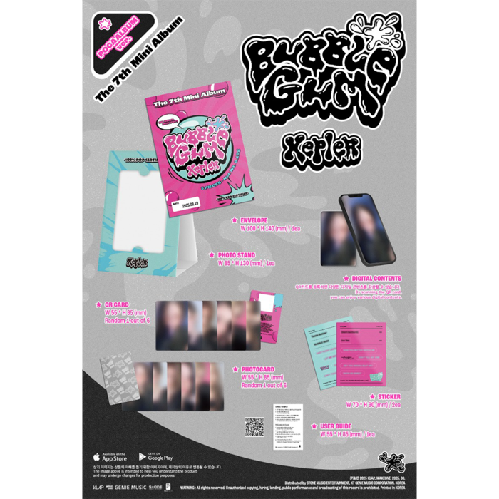 KEP1ER - BUBBLE GUM (POCA ALBUM VER)
