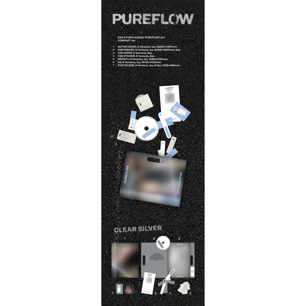 LE SSERAFIM - PUREFLOW PT.1 (COMPACT VER)