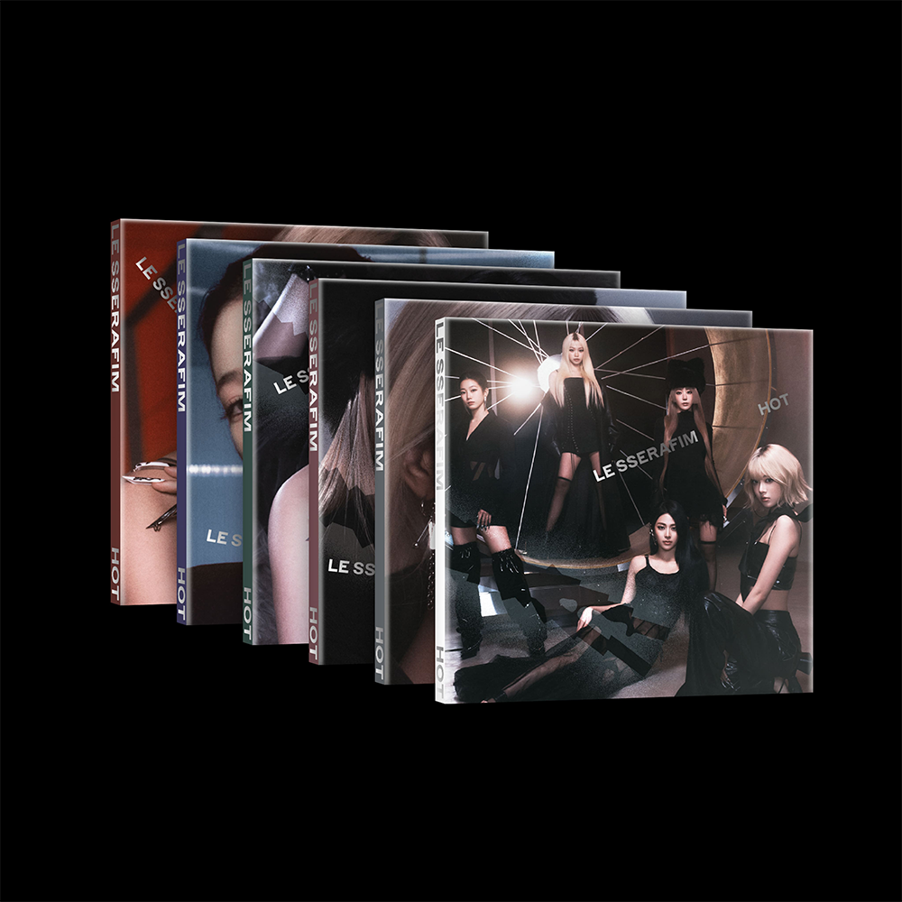 LE SSERAFIM 5TH MINI ALBUM - HOT (COMPACT VER.) 0