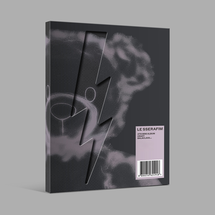 LE SSERAFIM - CRAZY (4TH MINI ALBUM) BALACLAVA VER