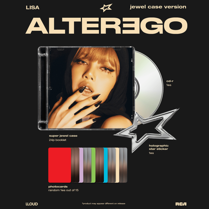 LISA ALTER EGO JEWEL CASE VER